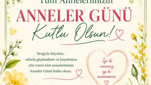 ANNELER GÜNÜNÜZ KUTLU OLSUN