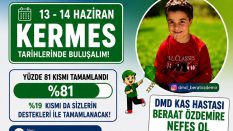 DMD KAS HASTASI MİNİK BERAT İÇİN KERMESTE BULUŞUYORUZ