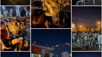 SELİMPAŞA EMLAK KONUTLARINDA SİNEMA GECESİ