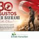 30 AĞUSTOS ZAFER BAYRAMI KUTLU OLSUN